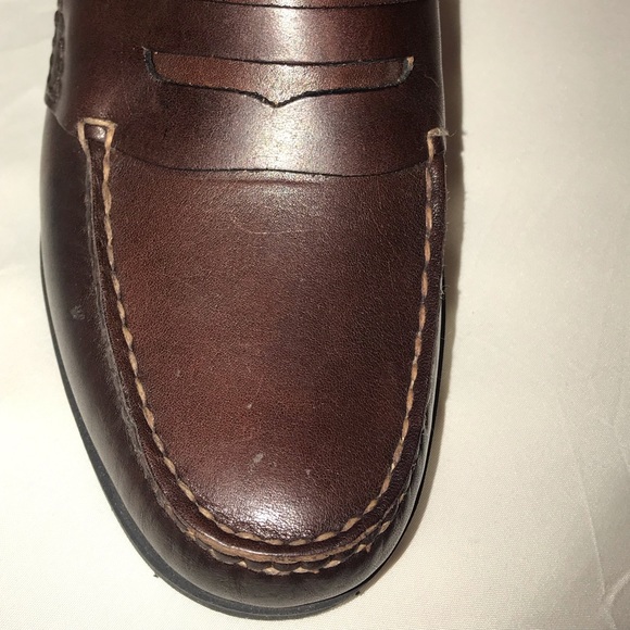 Brown Rockport penny loafers size 9  men’s medium - Picture 8 of 8
